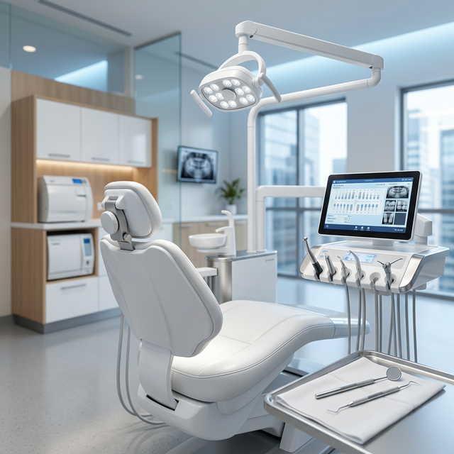 State-of-the-art dental operatory at Life Kare Dental Hospital